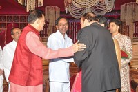 CM KCR Attends T Subbarami Reddy Grandson Rajiv Wedding Ceremony